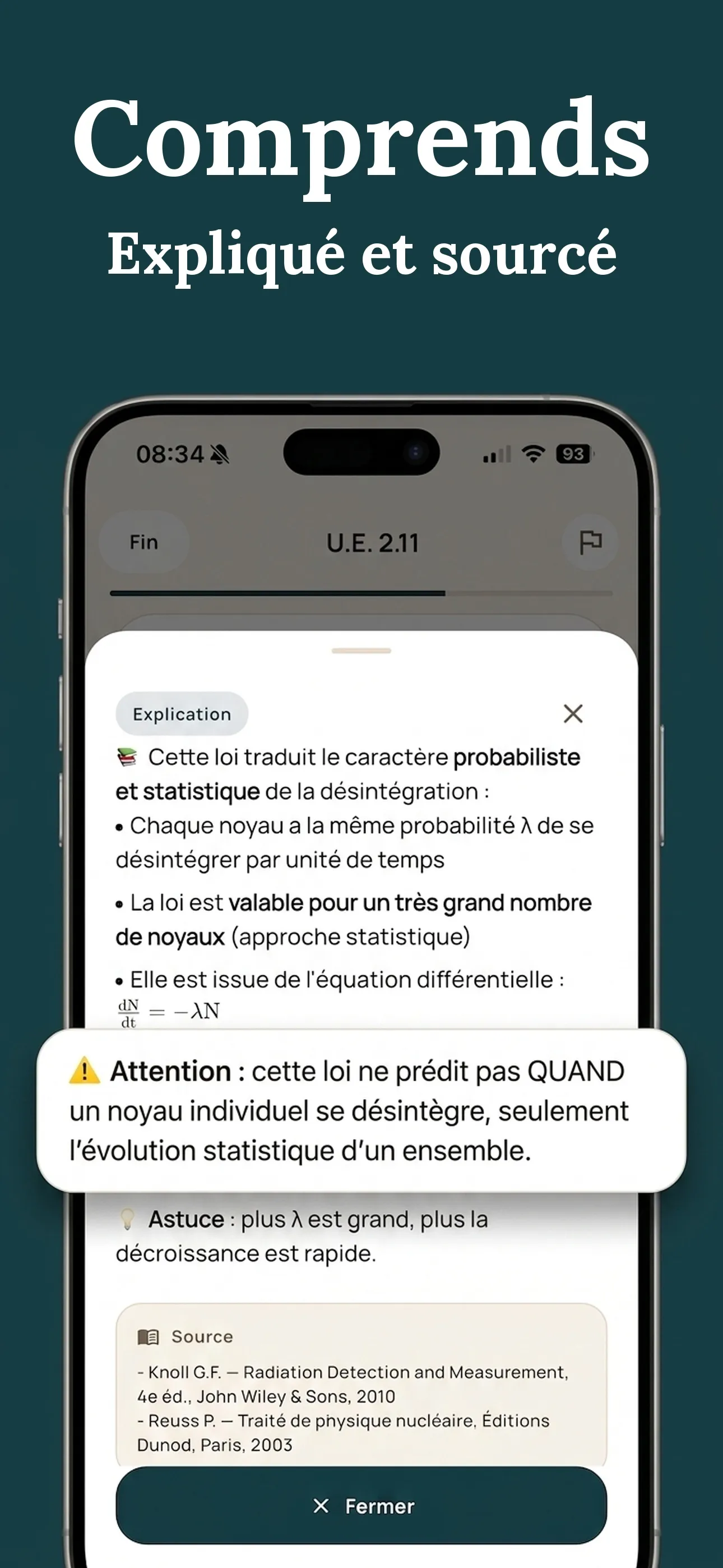 Explication détaillée et sourcée d'une notion, pour bien la comprendre.